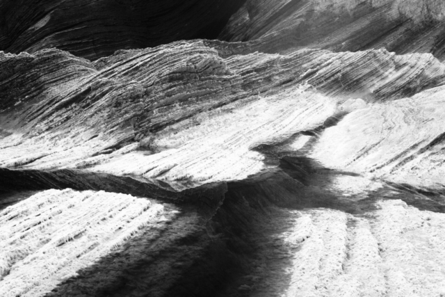 Spain, Basque, Coast, Sakoneta, infrared, black and white, long exposure