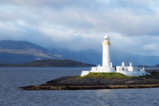 2015-09-06; Scotland; Inner Hebrides; Isle of Mull; Loch Linnhe; Lighthouse; Low light; Jan Ciglbauer Photo